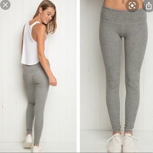 Brandy Melville Grey Thermal Leggings